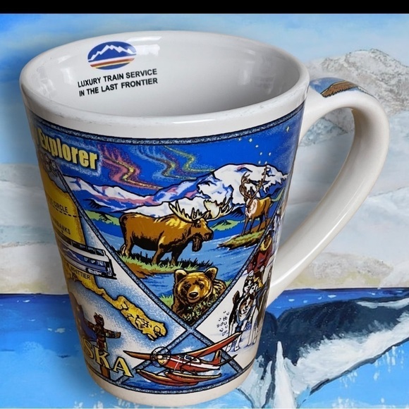 MCKINLEY Explorer Alaska Rail Coffee Mug - Picture 2 of 8